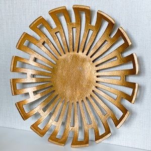 Bloomingville Gold Home Decor Party Platters